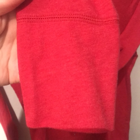 Like New Cardinal Res Sporty Long Sleeve Tshirt Mossimo Casual Tee - Picture 6 of 7